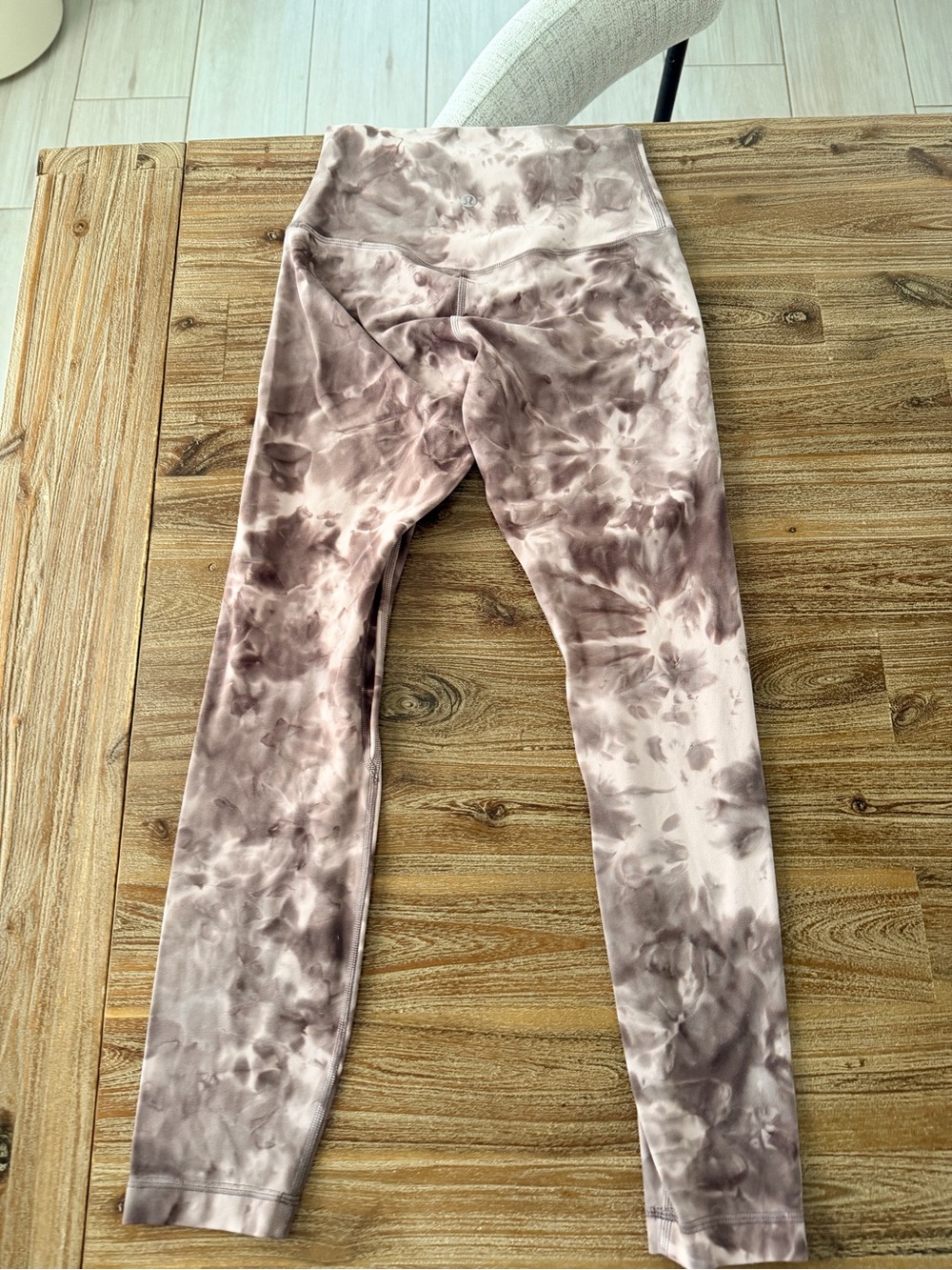 lululemon athletica Tie-Dye Leggings - Mauve Taupe